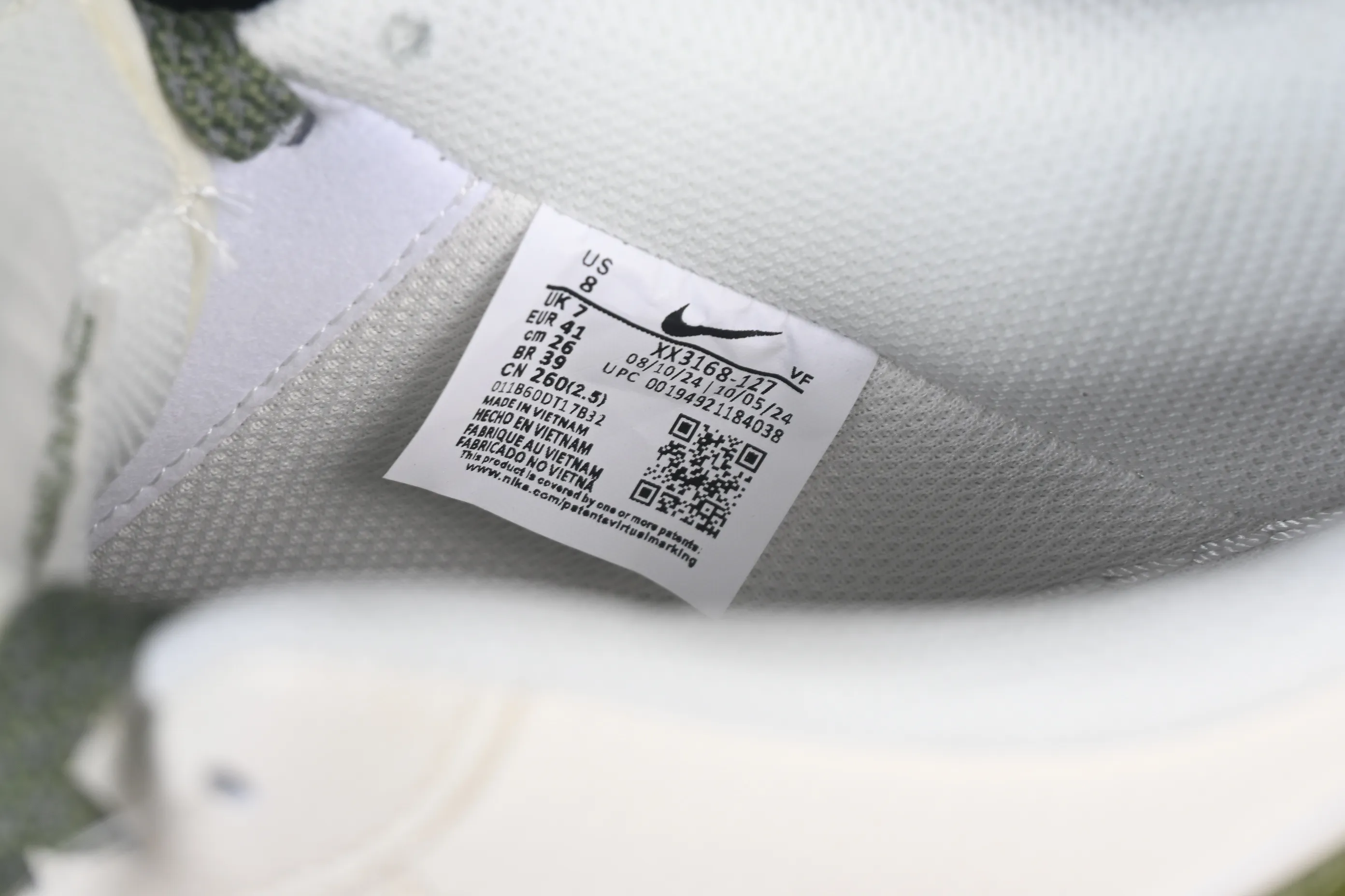 All categories Nk Air Force 1 Air Force series Nk Air Force 1 Low Air Force low-top Nike Air Force 1'07 Low Stusi co-branded grass green rubber sole Air Force 1 low-top casual sneakers XX3168-127